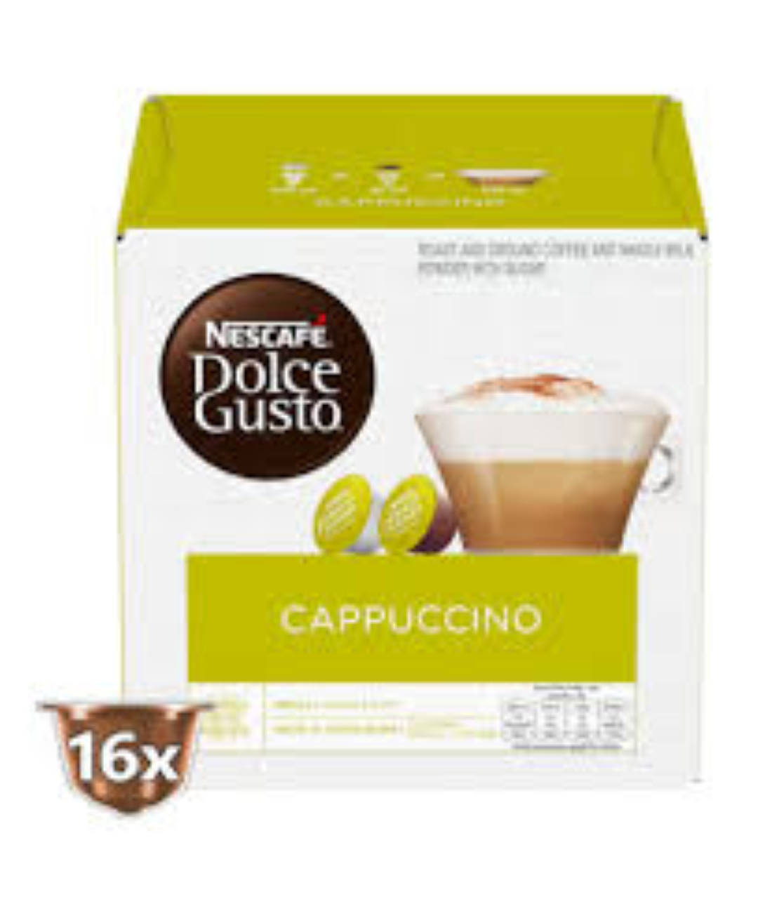 NESCAFE DOLCE GUSTO CAPPUCCINO 200G